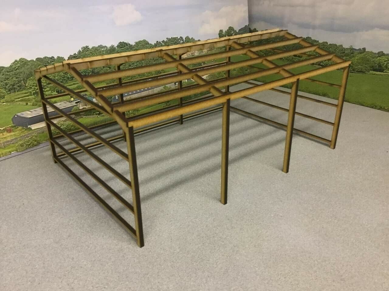 Woody Farm Building. MMB32Shed1014 1:32, Farm buildings