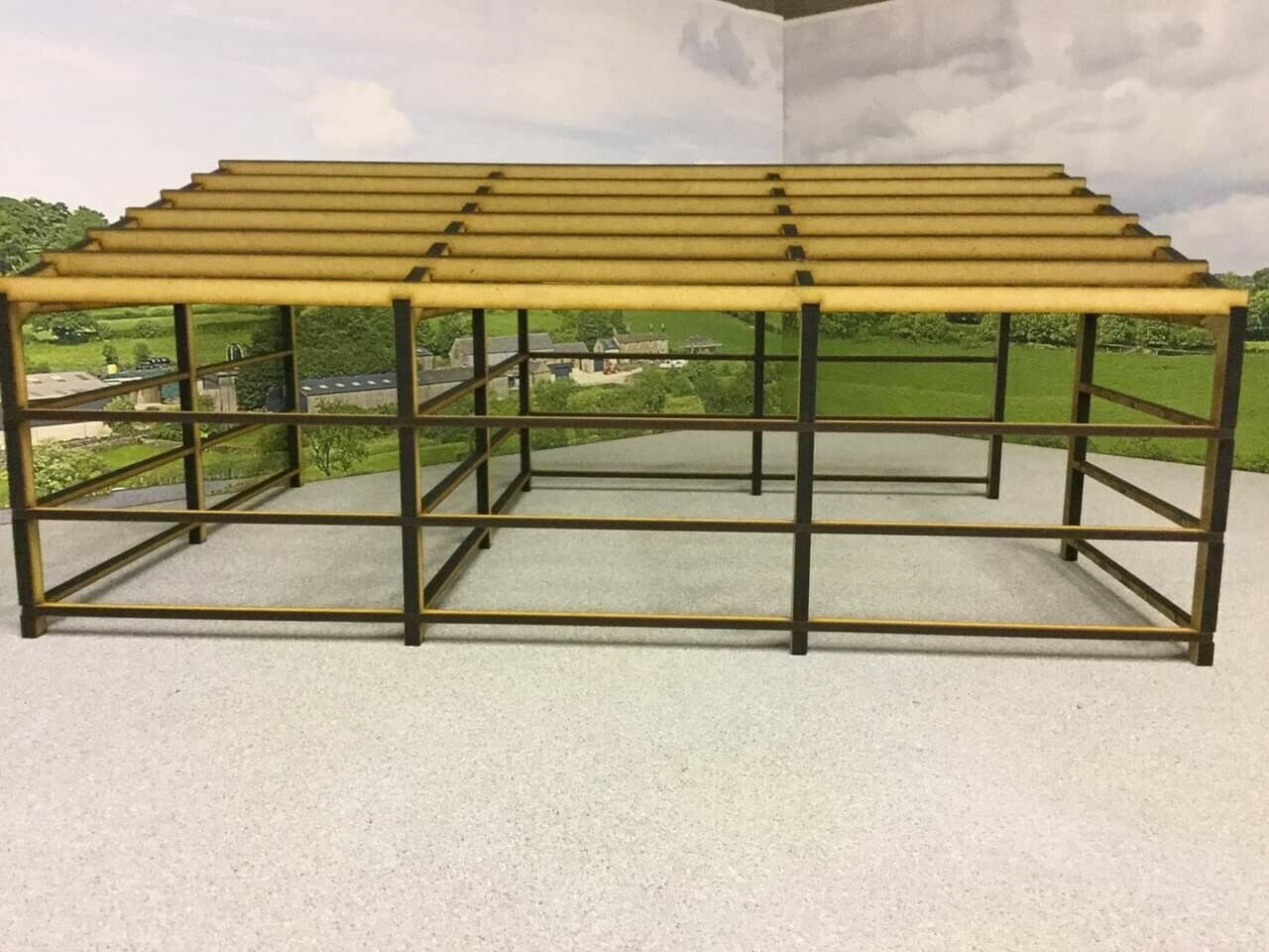 Woody Farm Building. MMB32Shed1017 1:32, Farm buildings