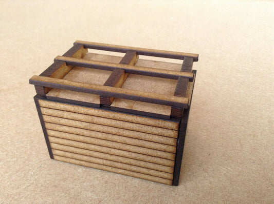Woody Farm Building. potato boxes 1 ton 1:32, Farm buildings
