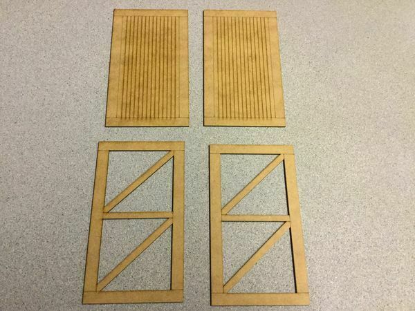 Barn Doors x 1 set