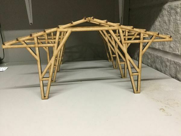 Woody farm Buildings, MASPS001  - 1:32 Scale Farm building, Barn