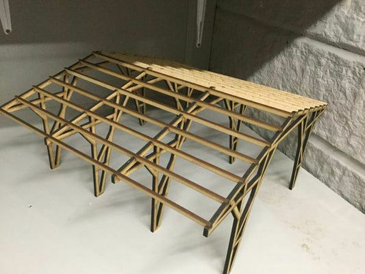 Woody farm Buildings, MASPS001  - 1:32 Scale Farm building, Barn