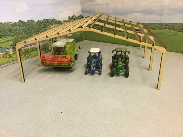 Pro Range shed without Yorkshire Boarding 1.32 scale